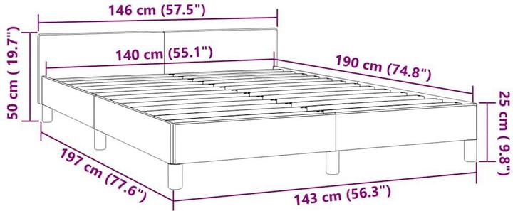 Image du produit VidaXL Johnny (140 x 190 cm)