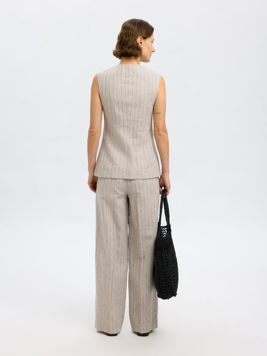 Produktbild Selected Femme Leinenmix Hose mit weitem Bein (40)