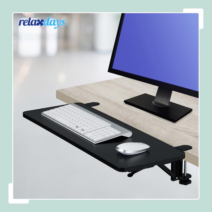 Actual product image Relaxdays Schreibtischverlängerung zum Anklemmen