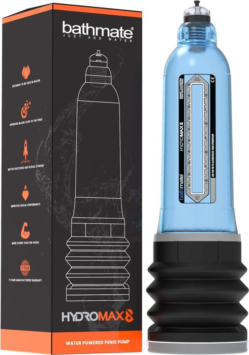 Actual product image Bathmate Hydromax 8 Blue