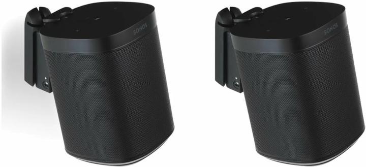 Actual product image Flexson Wall mount for Sonos One and Play:1 (1 pair, Wall installation, Pivoting, Tiltable, Rotatable)