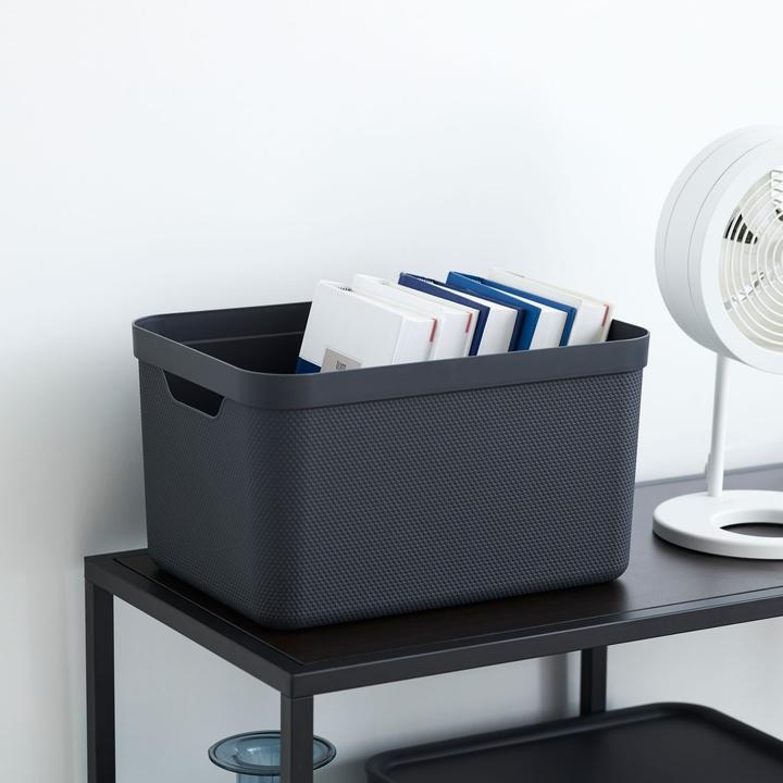 Produktbild Rotho 3er Set Dekobox mit Deckel (36.5 x 26.5 x 20.5 cm, 16 l)