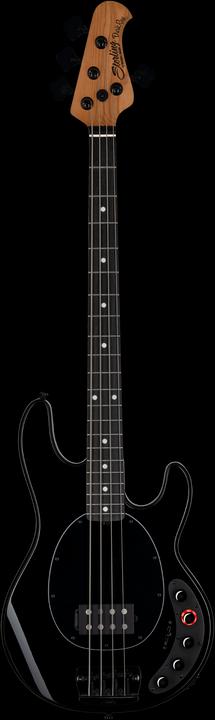 Actual product image Bassgitarre, DarkRay, Black, ger. Ahornhals, Ebenholz Griffbrett (Electric guitar, Maple, Ebony)