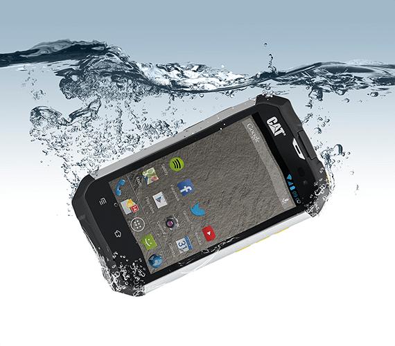 Actual product image Cat B15 (4 GB, Black, 4", Dual SIM, 5 Mpx, 3G)