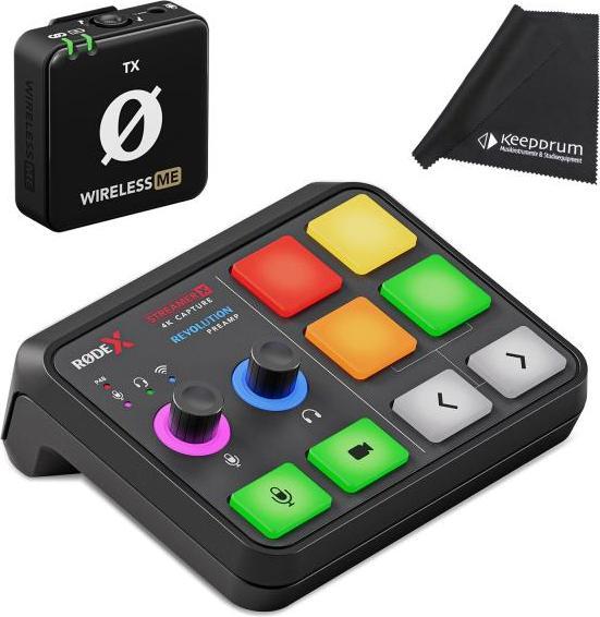Actual product image RØDE X Rode Streamer X interface with WIME-TX microphone (Studio- and Livemixer)