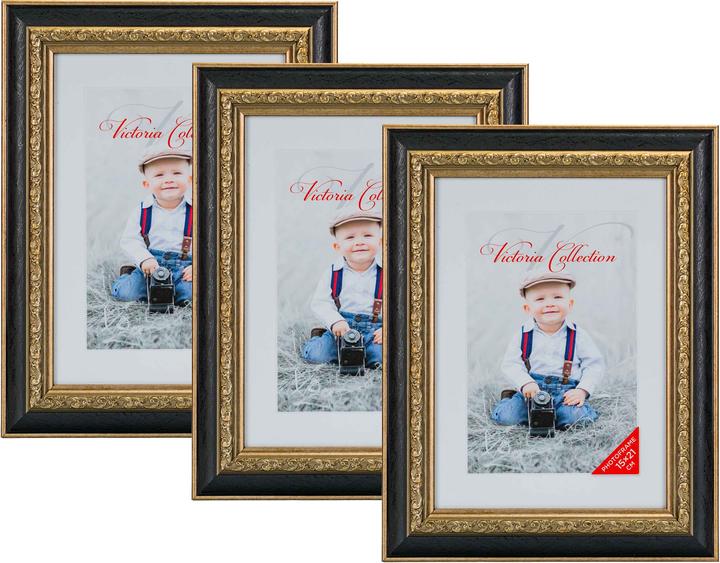 Actual product image Victoria Photo frame Seoul 15x21, black 3pcs (1303333) (15 x 21 cm)