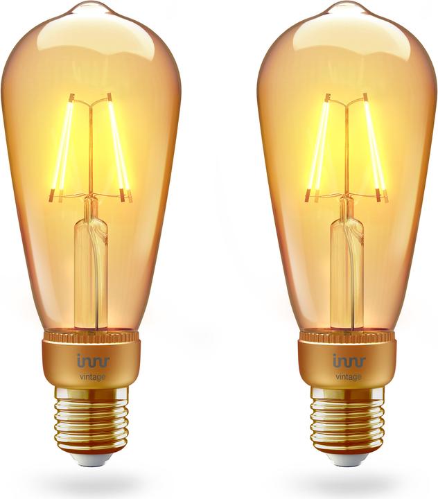 Innr Smart Bulb filament vintage (E27, 4.20 W, 390 lm, 2 x, F)