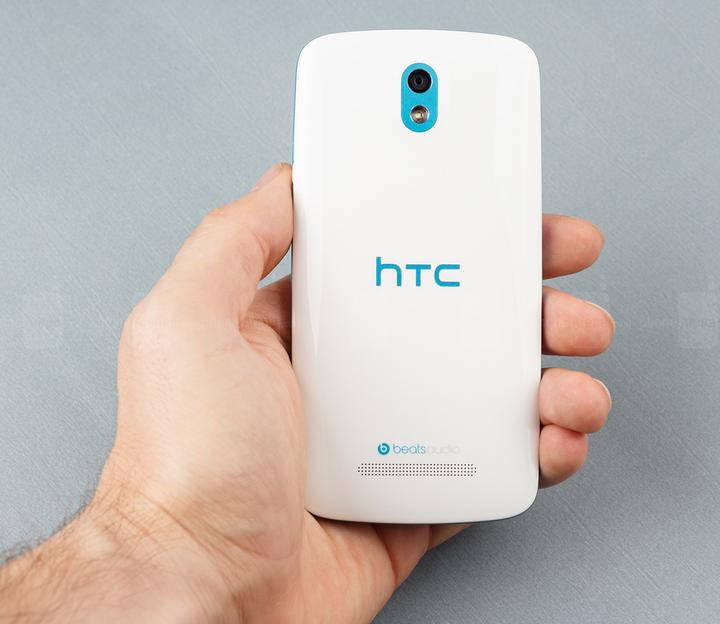 Produktbild HTC Desire 500 (4 GB, Glacier Blue, 4.30", Dual SIM, 8 Mpx, 3G)