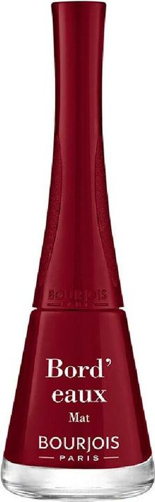 Actual product image Bourjois Nail Polish 1 Seconde 41 Bordeaux (9 ml) (Bord'Eaux, Gel-Effect Nail Polish)