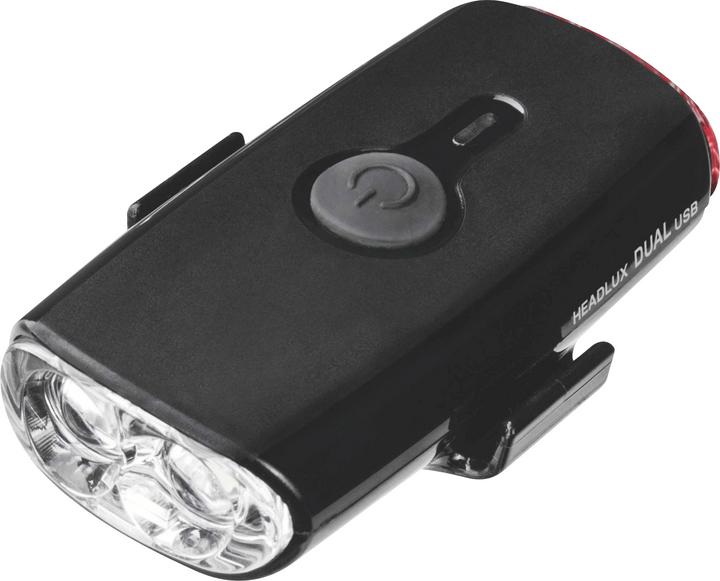 Topeak Headlux Dual USB helmet lamp (140 lm, 10 lm)