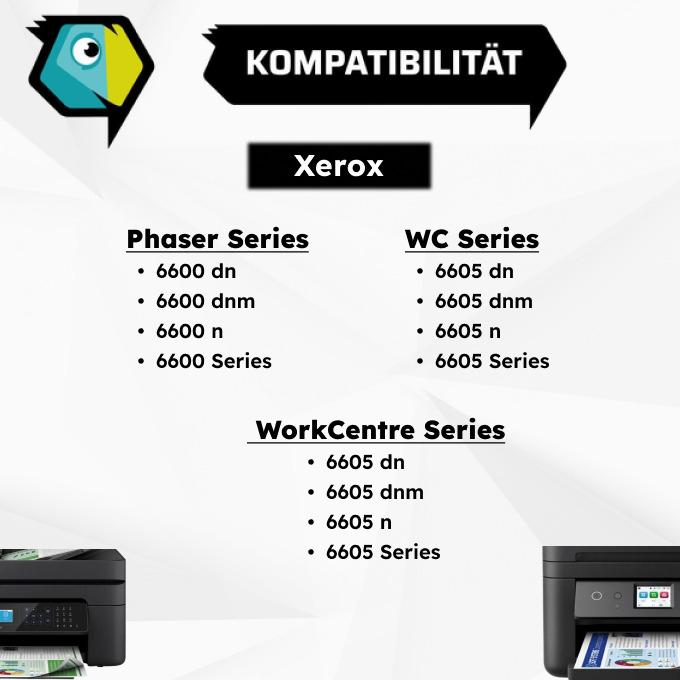 Produktbild Inkadoo Toner kompatibel zu Xerox 106R02247 Toner, gelb Gelb (Y)