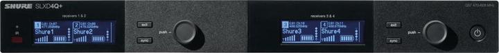 Actual product image Shure SLXD4QDAN+E=-G65 - Odbiornik poczwórny cyfrowy (470-606 MHz)