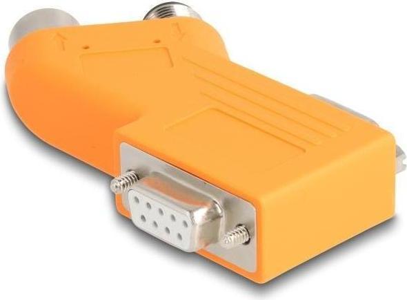 Image du produit Delock D-Sub 9 mâle et femelle vers M12 mâle et femelle