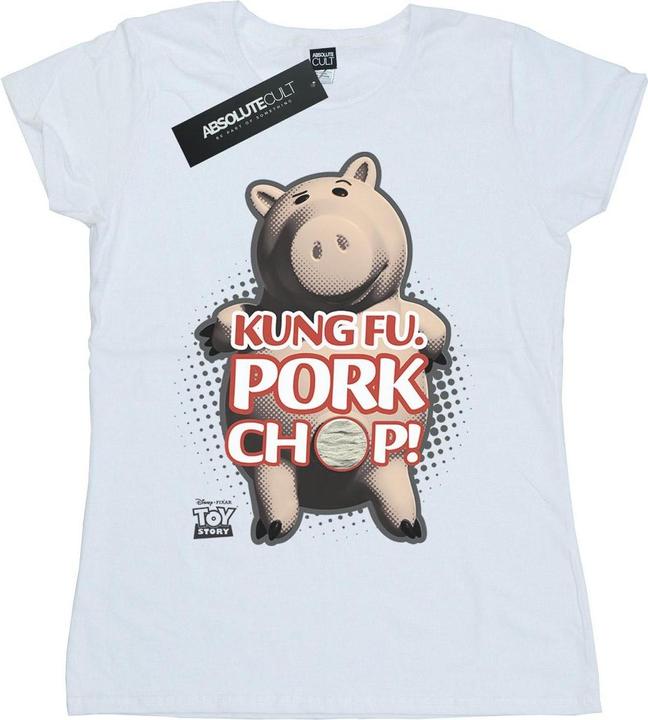 Immagine prodotto Disney Toy Story Kung Fu Pork Chop Maglietta Donna (L)