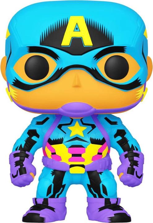 Produktbild Funko POP! - Marvel - Black Light: Captain America