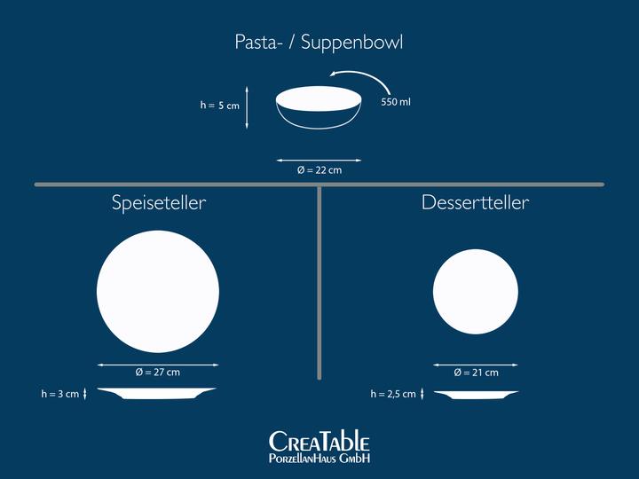 Actual product image CreaTable Catania (12 Piece)