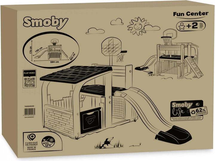 Actual product image Smoby Life climbing frame Fun Centre