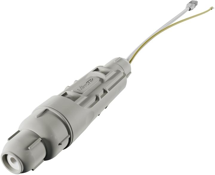 Produktbild MikroTik RBGESP - Gigabit Ethernet-Überspannungsschutz in wasserdichtem IP68-Gehäuse (Überspannungsschutzadapter)