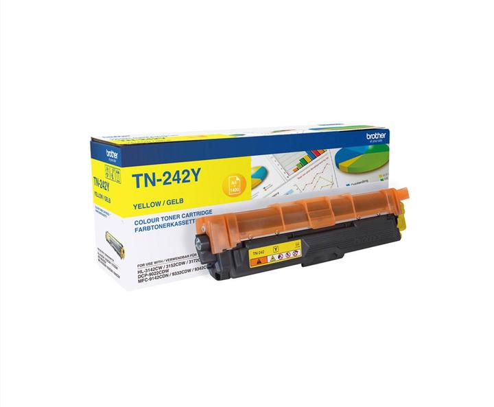 Actual product image Brother Tn-242y (Y)