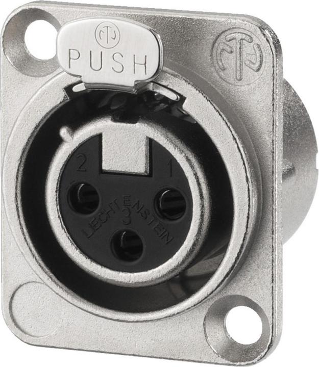 Image du produit Contrik Prise XLR encastrée