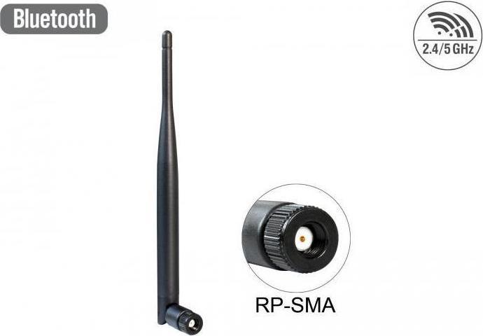 Produktbild Delock WLAN Antenne mit RP-SMA Stecker (WLAN)