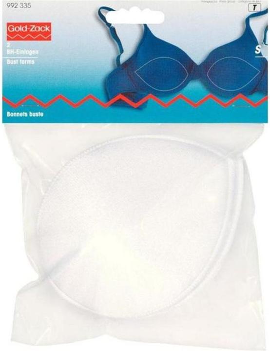 Immagine prodotto Prym Inserti per reggiseno, bianchi taglia S, confezione da 2 pezzi.