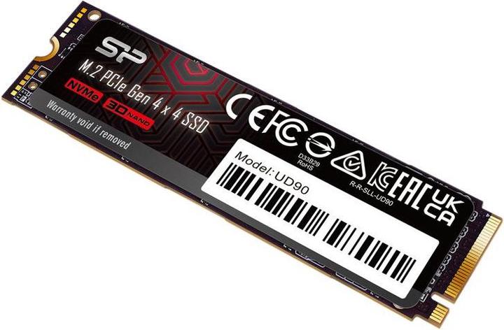 Produktbild Silicon Power M.2 2280 PCIe 500GB SSD UD90 Gen4x4 NVMe 4500/1950 MB/s (500 GB, M.2 2280)