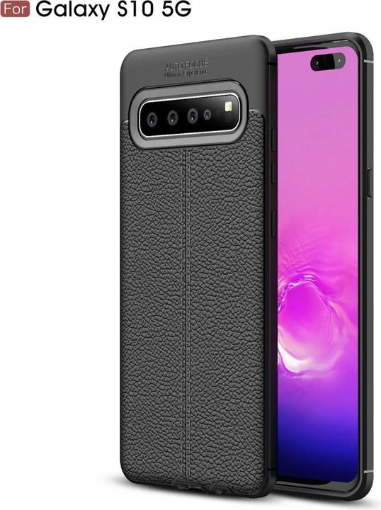 Image du produit Screenguard Samsung Galaxy S10 5G Housse Design en cuir TPU Cover (Samsung Galaxy S10 5G)
