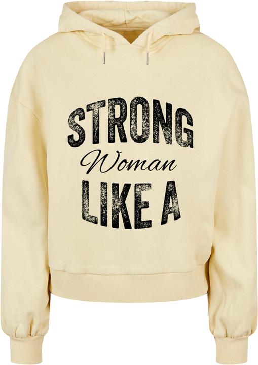 Merchcode Ladies WD - Strong Like A Woman Organic Oversized Hoody - 112685 (M)