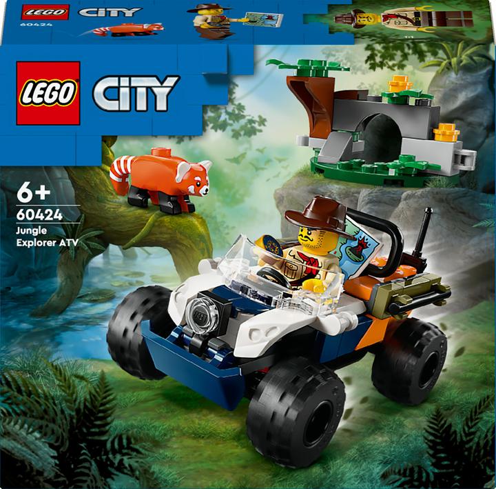 Image du produit LEGO 60424 Quad explorateur de la jungle (60424, LEGO City)