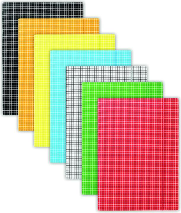Produktbild Donau Sammelmappe, karton, a4, 400g/m2, 3 klappen, grün, kariert (1 x)