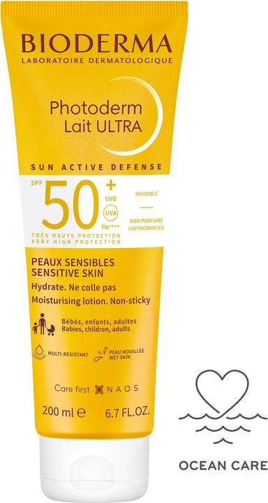 Produktbild Bioderma Photoderm Lait Ultra SPF50+ Milch (Sonnenmilch, SPF 50+, 200 ml, 226 g)