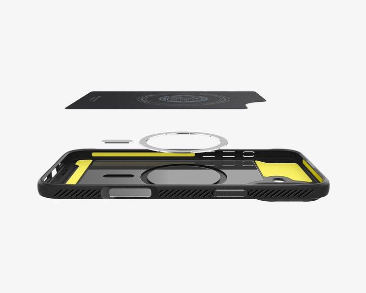 Actual product image Spigen Rugged Armor Mag Magsafe case for iPhone 16 Plus 6,7" matte black (Apple iPhone 16 Plus)
