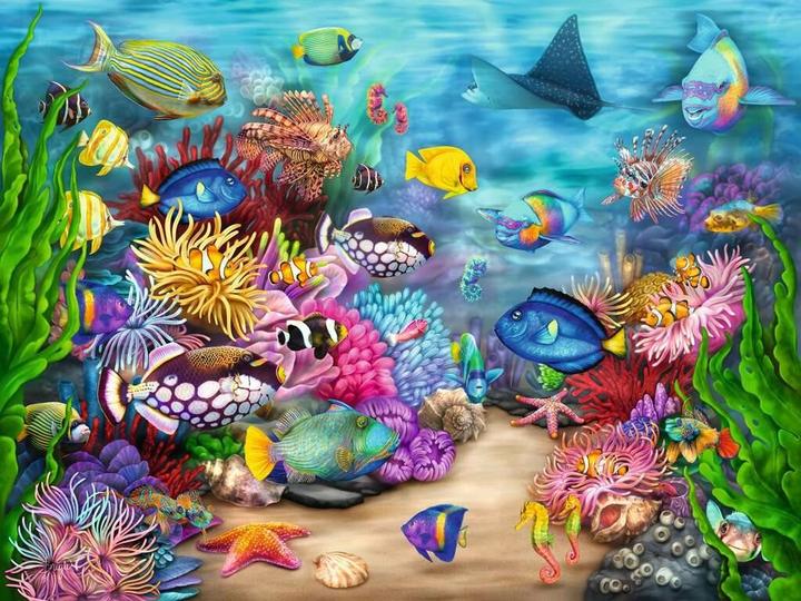 Actual product image Ravensburger Coral Reef Puzzle XL 750 pieces (750 pieces)