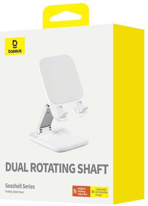 Actual product image Baseus Folding Tablet Stand Seashell (white)