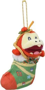 Actual product image Pokémon Paldeas Fuecoco Christmas Market Plush - 17 cm (8 cm)