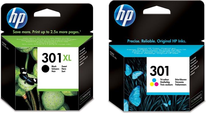Produktbild HP 301 BK + Tricolor