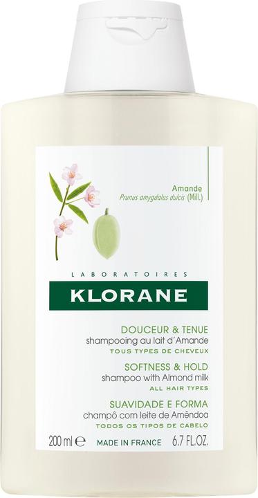 Produktbild Klorane Mandelmilch Shampoo (200 ml, Flüssiges Shampoo)