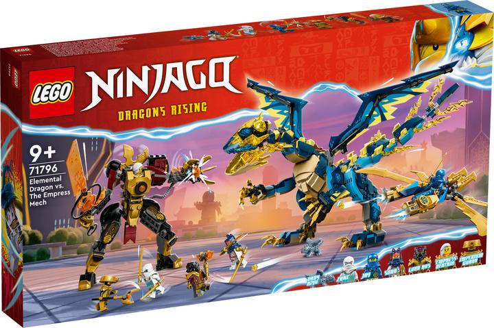 Produktbild LEGO Kaiserliches Mech-Duell gegen den Elementardrachen (71796, LEGO Ninjago)