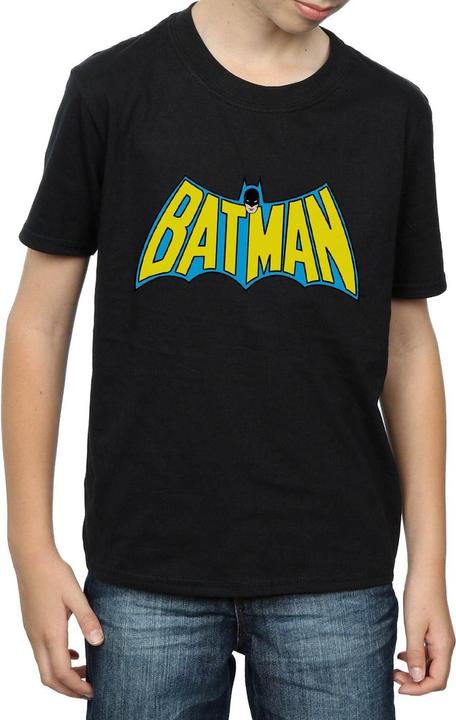Actual product image Batman Boys Retro Logo Cotton T-Shirt (152, 158)