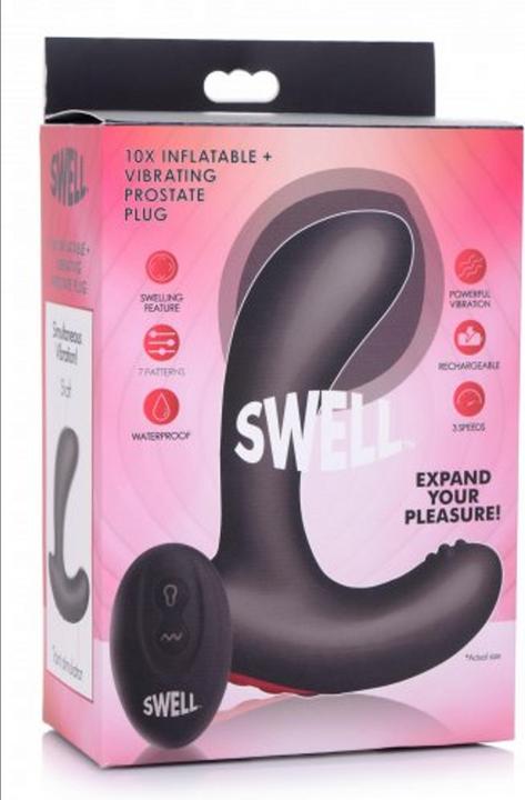 Image du produit Swell 10X Inflatable Vibrating Silicone Prostate Plug