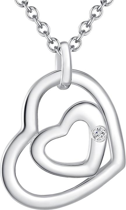 Image du produit Lulu & Jane Coeur argent sterling diamant argent - 33474 (Argent Sterling)