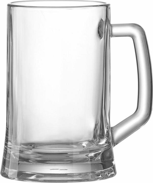 Produktbild Ritzenhoff & Breker Bierkrug LEO, 0,5 Liter aus Kalk-Soda, spülmaschinenfest, Höhe: 130 mm (0.50 l, 1 x)