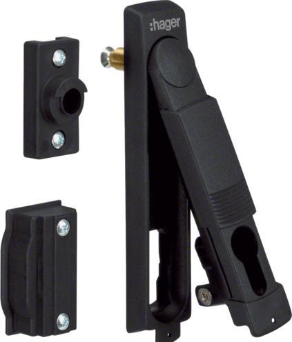 Actual product image Hager HAG FZ535N Closure universal swing handle plomb