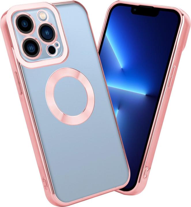 Actual product image Cadorabo TPU Chrome Case with Camera Protector for Apple iPhone 13 PRO MAX (Apple iPhone 13 Pro Max)