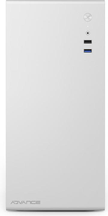 Image du produit Advance Boitier Mini Tour Micro ATX Optima (Blanc) (mATX, Mini-ATX)