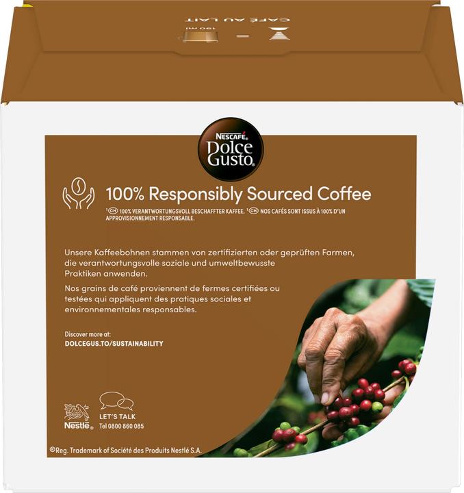 Actual product image Nescafé Dolce Gusto Café Au Lait (30 x Port.)