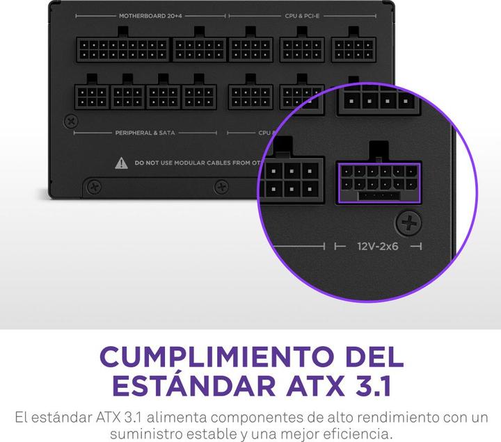 Produktbild NZXT ATX 3.1 1000 Watt 80 Plus Gold Mod (1000 W)