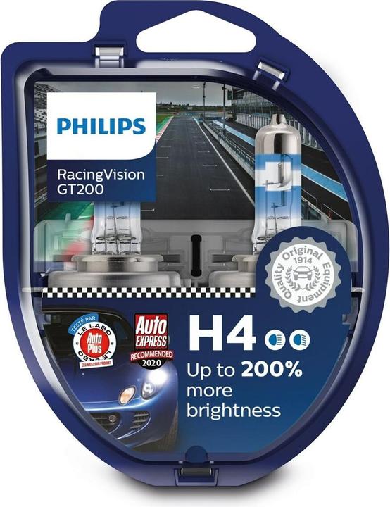 Produktbild Philips RacingVision GT200 (H4)