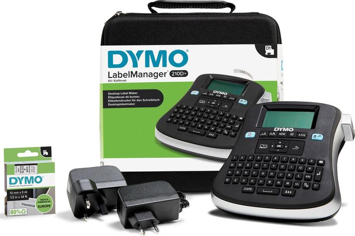 Actual product image Dymo LM 210D KIT QWERTY